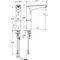 Schell Elektronische WT-Armatur XERIS E Typ HD-K ohne Stromversorgung ch large