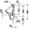 Duravit Urinal DURASTYLE 300x340mm Zul v hint ohne Fliege weiß WG