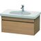 Duravit Waschtischunterbau DURASTYLE 453x800x398mm eur. Eiche/europäische Ei