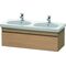 Duravit Waschtischunterbau DURASTYLE 453x1150x398mm eur. Eiche/europäische Ei