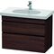 Duravit Waschtischunterbau DURASTYLE 453x800x610mm Kast. dunkel/kastanie dkl