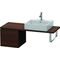 Duravit Konsolenunterschrank L-CUBE 400x420x477mm nussbaum gebürstet