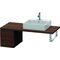Duravit Konsolenunterschrank L-CUBE 400x320x547mm nussbaum gebürstet