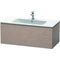 Duravit Waschtischunterbau L-CUBE 1020x481x400mm eiche kaschmir