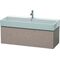 Duravit Waschtischunterbau L-CUBE 394x1184x459mm eiche kaschmir