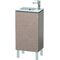 Duravit Waschtischunterbau L-CUBE 294x420x704mm Ans links eiche kaschmir