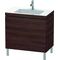 Duravit Waschtischunterbau L-CUBE m WT Vero Air 698x800x480mm 1 HL Kast. d