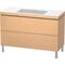 Duravit Waschtischunterbau L-CUBE m WT Vero Air 698x1200x480mm o HL Ei geb