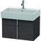 Duravit Waschtischunterbau VERO AIR 440x684x431mm eiche dunkel gebürstet