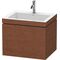 Duravit Waschtischunterbau L-CUBE m WT Vero Air 500x600x480mm 3 HL Ei geb