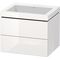 Duravit Waschtischunterbau L-CUBE m WT Vero Air 500x600x480mm o HL we hgl