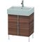 Duravit Waschtischunterbau VERO AIR 581x584x431mm nussbaum natur
