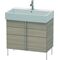 Duravit Waschtischunterbau VERO AIR 581x784x431mm pine silver