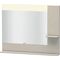 Duravit Spiegel VERO 142x1000x800mm, Beleuchtung taupe