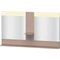 Duravit Spiegel VERO 142x1400x800mm Be eiche kaschmir
