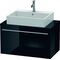 Duravit Konsolenunterschrank X-LARGE 440x800x478mm schwarz hochglanz