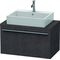 Duravit Konsolenunterschrank X-LARGE 440x800x478mm eiche dunkel gebürstet