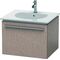 Duravit Waschtischunterbau X-LARGE 497x600x456mm eiche kaschmir