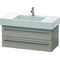 Duravit Waschtischunterbau X-LARGE 468x1000x448mm eiche kaschmir