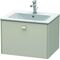 Duravit Waschtischunterbau BRIOSO Gri Frontfarbe 442x620x479mm taupe matt
