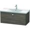 Duravit Waschtischunterbau BRIOSO Griff chrom 450x1020x479mm pine terra