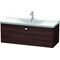 Duravit Waschtischunterbau BRIOSO Gri chrom 450x1220x479mm kastanie dunkel
