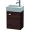 Duravit Waschtischunterbau BRIOSO 442x364x239mm Gri chr Ans re Kast. dkl
