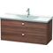 Duravit Waschtischunterbau BRIOSO Griffe chr 561x1220x479mm nussbaum natur