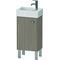 Duravit Waschtischunterbau BRIOSO 570x364x239mm Gri chr Ans li pine silver