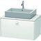 Duravit Konsolenunterschrank BRIOSO Griff Frontfarbe 442x820x480mm weiß matt