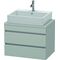 Duravit Konsolenunterschrank DURASTYLE 512x700x478mm betongrau matt