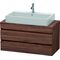 Duravit Konsolenunterschrank DURASTYLE 512x1000x478mm nussbaum dunkel