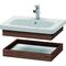 Duravit Ablageboard DURASTYLE 448x580x84mm nussbaum dunkel
