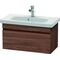 Duravit Waschtischunterbau DURASTYLE 730x350mm nussbaum dunkel