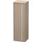 Duravit Hochschrank KETHO 360x400x1320mm Anschlag links leinen