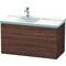 Duravit Waschtischunterbau L-CUBE 820x481x555mm nussbaum dunkel