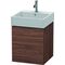 Duravit Waschtischunterbau L-CUBE 544x484x459mm nussbaum dunkel