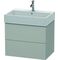 Duravit Waschtischunterbau L-CUBE 544x684x459mm betongrau matt