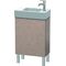 Duravit Waschtischunterbau L-CUBE 582x480x240mm Ans rechts eiche kaschmir