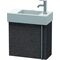 Duravit Waschtischunterbau VERO AIR 436x484x211mm Ans li Ei dunkel gebürstet