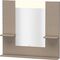 Duravit Spiegel VERO 142x850x800mm, Beleuchtung leinen