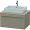 Duravit Konsolenunterschrank X-LARGE 440x800x548mm leinen