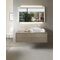 Duravit Konsole XSQUARE 16x1400x550mm m Ausschnitt rechts leinen