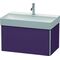 Duravit Waschtischunterbau XSQUARE 397x784x460mm aubergine seidenmatt