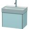 Duravit WT-Unterbau XSQUARE COMPACT 397x584x390mm lichtblau seidenmatt