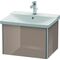 Duravit Waschtischunterbau XSQUARE 405x610x473mm cappuccino hochglanz