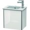 Duravit Waschtischunterbau XSQUARE 400x410x289mm Türansch re weiß hochglanz