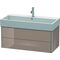 Duravit Waschtischunterbau XSQUARE 397x984x460mm cappuccino hochglanz