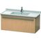 Duravit Waschtischunterbau X-LARGE 460x1000x448mm eiche gebürstet