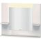 Duravit Spiegel VERO 142x1000x800mm Be weiß hochglanz